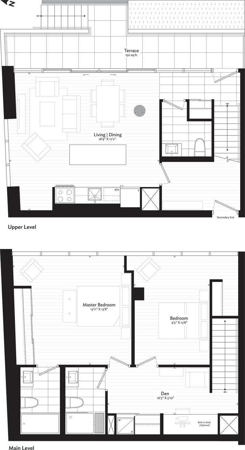 River City 2 Floorplans Image